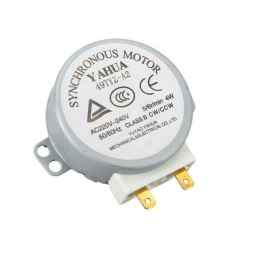 104213 - TYJ50-8A7 DRAAIPLATEAUMOTOR AS-LENGTE 16MM VAN GORENJE